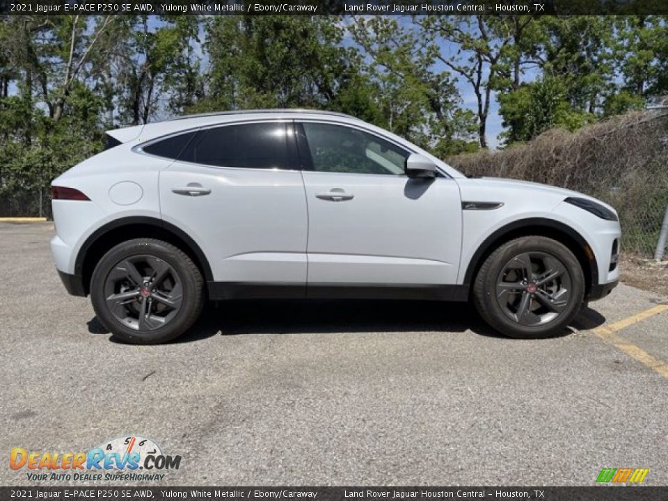 2021 Jaguar E-PACE P250 SE AWD Yulong White Metallic / Ebony/Caraway Photo #11