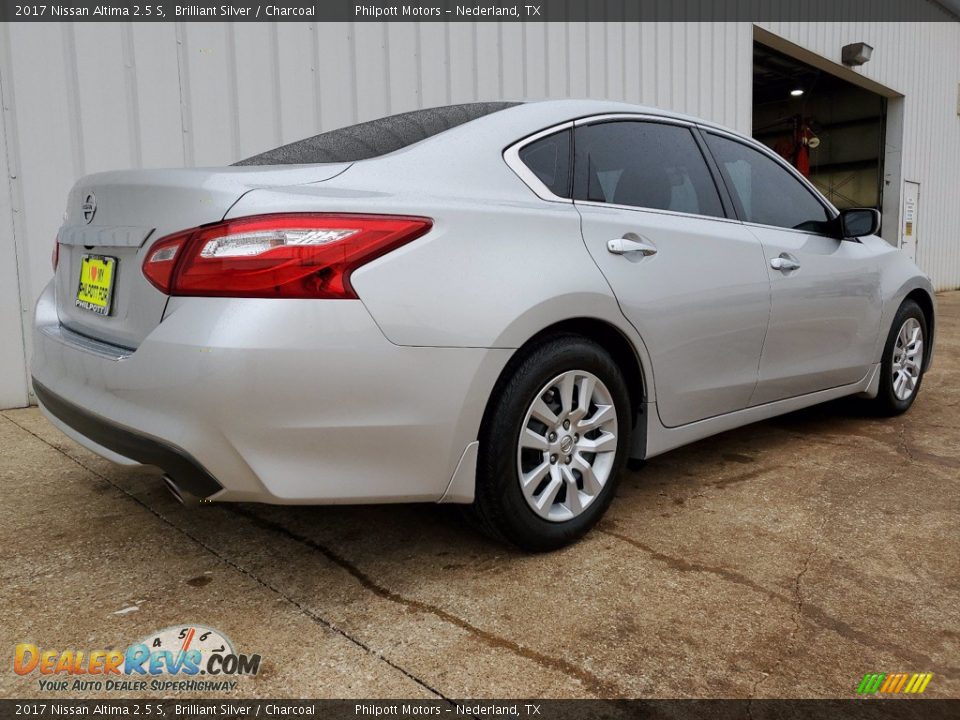 2017 Nissan Altima 2.5 S Brilliant Silver / Charcoal Photo #3