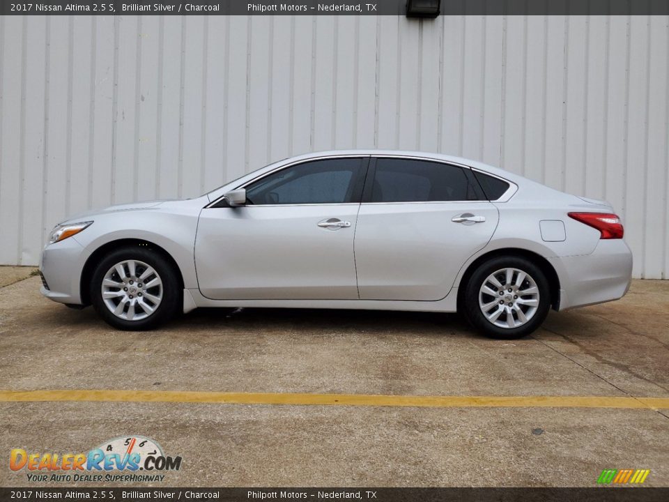 2017 Nissan Altima 2.5 S Brilliant Silver / Charcoal Photo #7