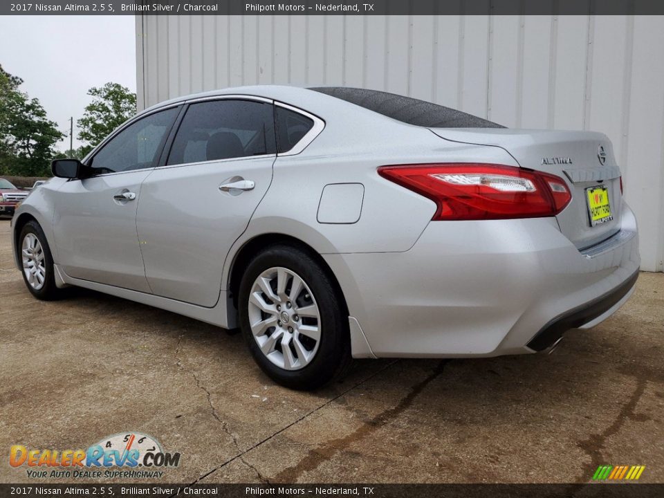 2017 Nissan Altima 2.5 S Brilliant Silver / Charcoal Photo #11