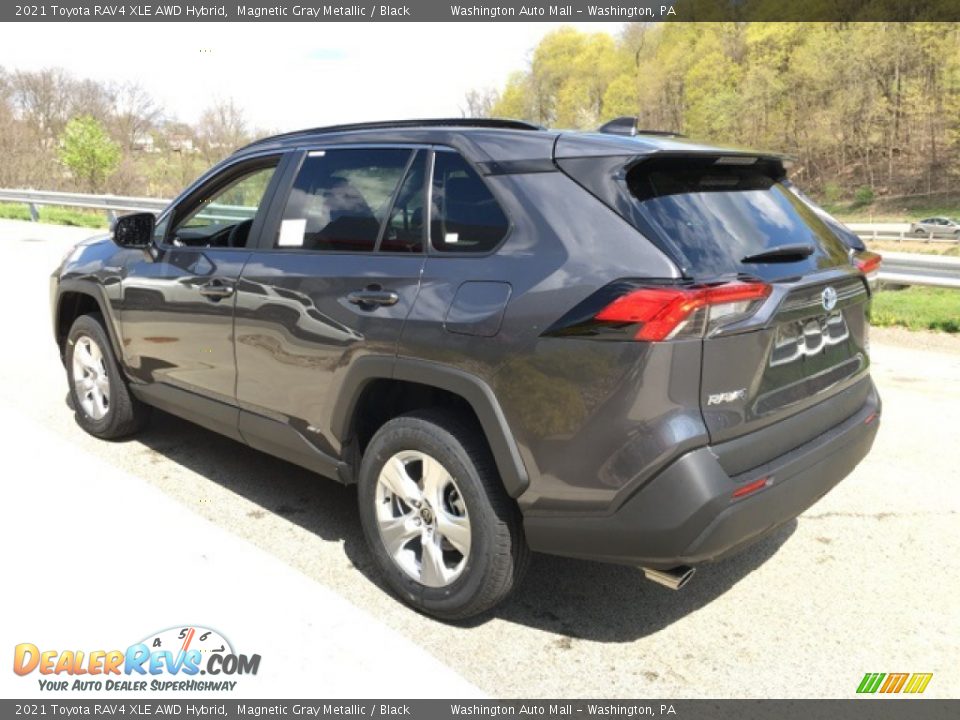 2021 Toyota RAV4 XLE AWD Hybrid Magnetic Gray Metallic / Black Photo #2