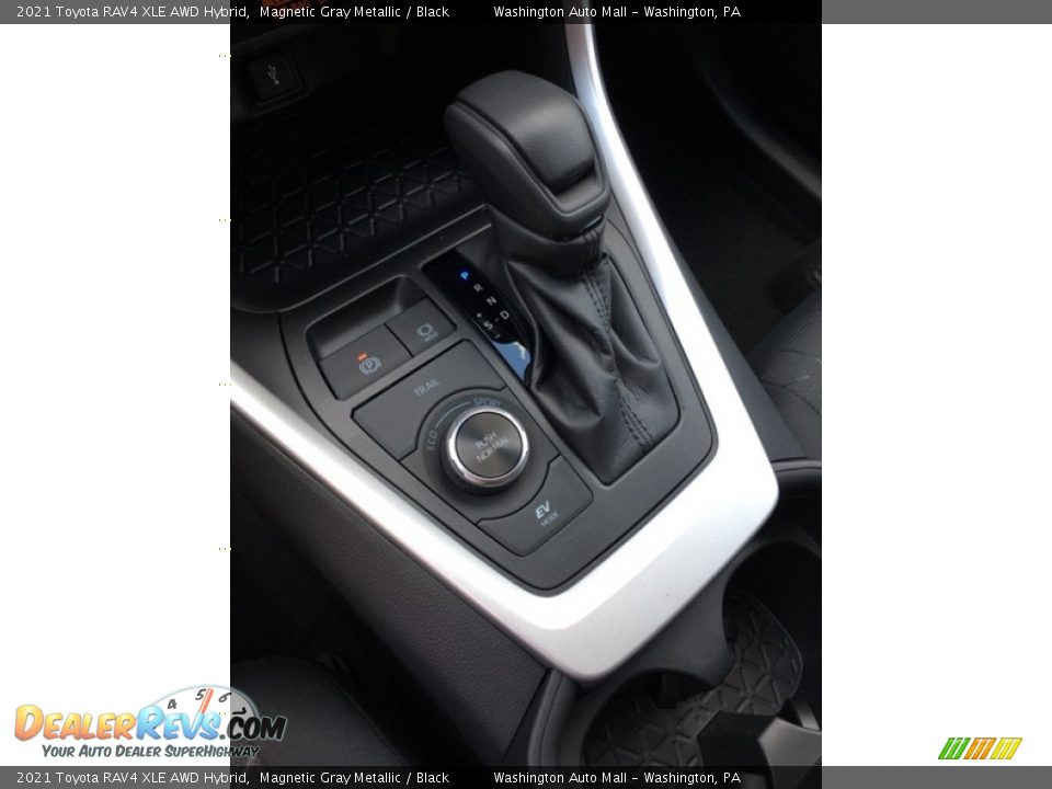 2021 Toyota RAV4 XLE AWD Hybrid Magnetic Gray Metallic / Black Photo #6