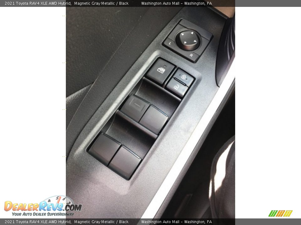 2021 Toyota RAV4 XLE AWD Hybrid Magnetic Gray Metallic / Black Photo #14
