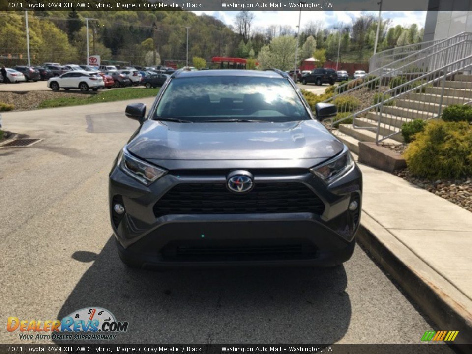 2021 Toyota RAV4 XLE AWD Hybrid Magnetic Gray Metallic / Black Photo #17