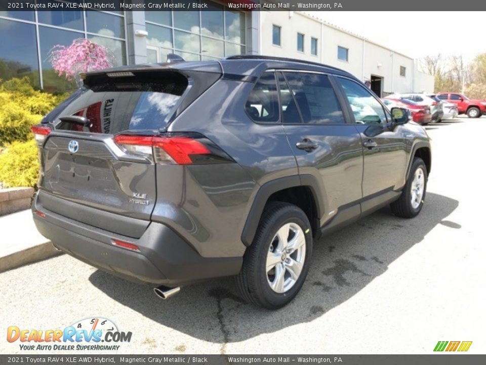 2021 Toyota RAV4 XLE AWD Hybrid Magnetic Gray Metallic / Black Photo #20