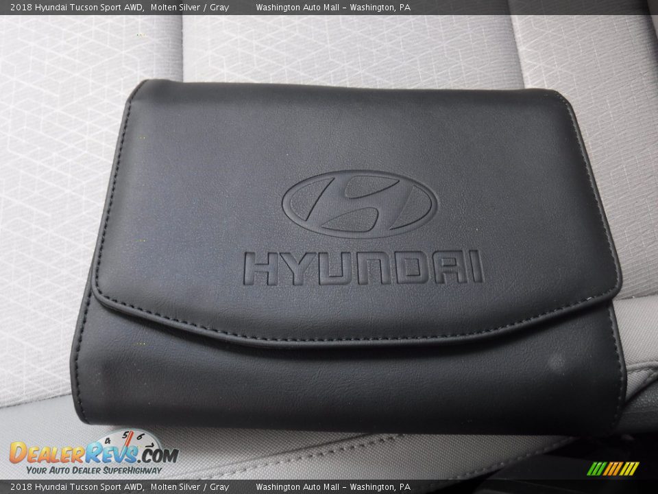 2018 Hyundai Tucson Sport AWD Molten Silver / Gray Photo #25