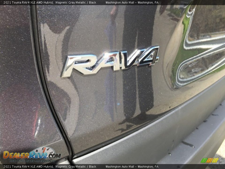 2021 Toyota RAV4 XLE AWD Hybrid Magnetic Gray Metallic / Black Photo #28