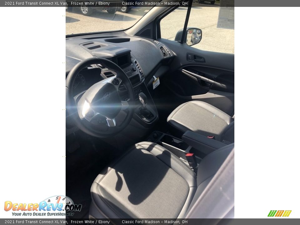 2021 Ford Transit Connect XL Van Frozen White / Ebony Photo #4
