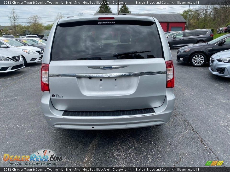 2012 Chrysler Town & Country Touring - L Bright Silver Metallic / Black/Light Graystone Photo #7