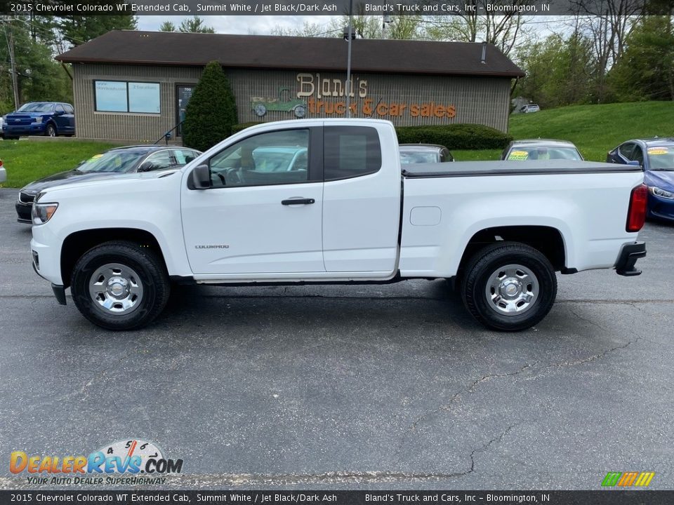 2015 Chevrolet Colorado WT Extended Cab Summit White / Jet Black/Dark Ash Photo #1