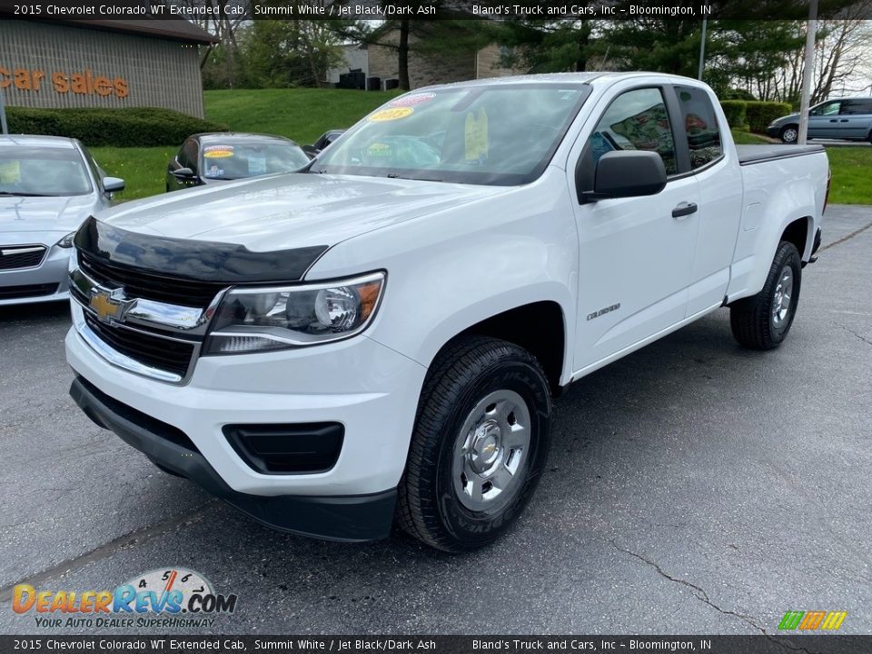 2015 Chevrolet Colorado WT Extended Cab Summit White / Jet Black/Dark Ash Photo #2