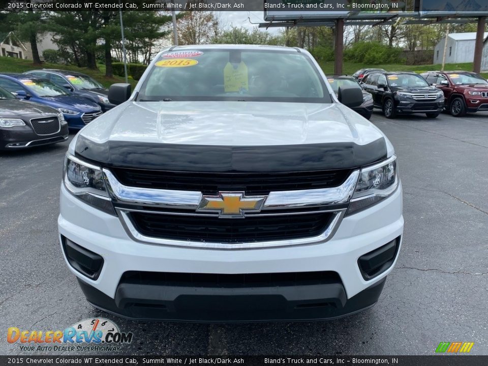 2015 Chevrolet Colorado WT Extended Cab Summit White / Jet Black/Dark Ash Photo #3