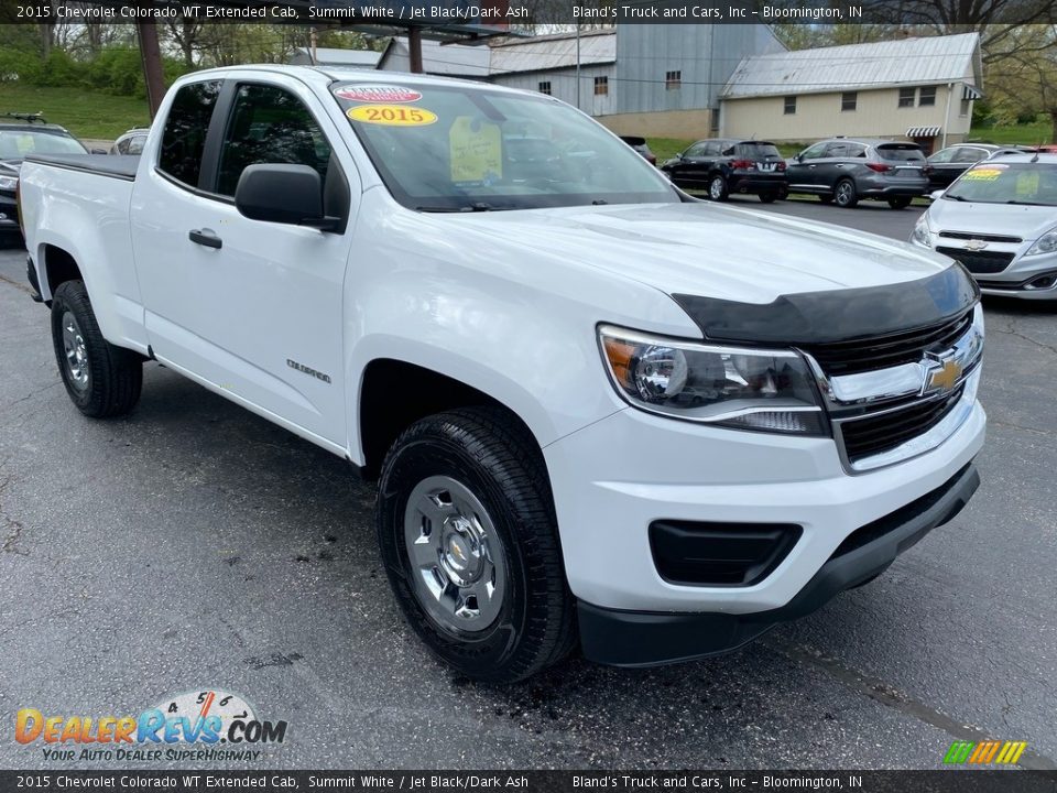 Front 3/4 View of 2015 Chevrolet Colorado WT Extended Cab Photo #4