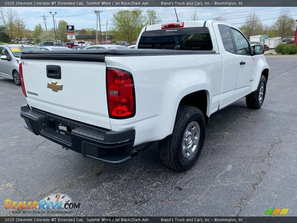 2015 Chevrolet Colorado WT Extended Cab Summit White / Jet Black/Dark Ash Photo #6