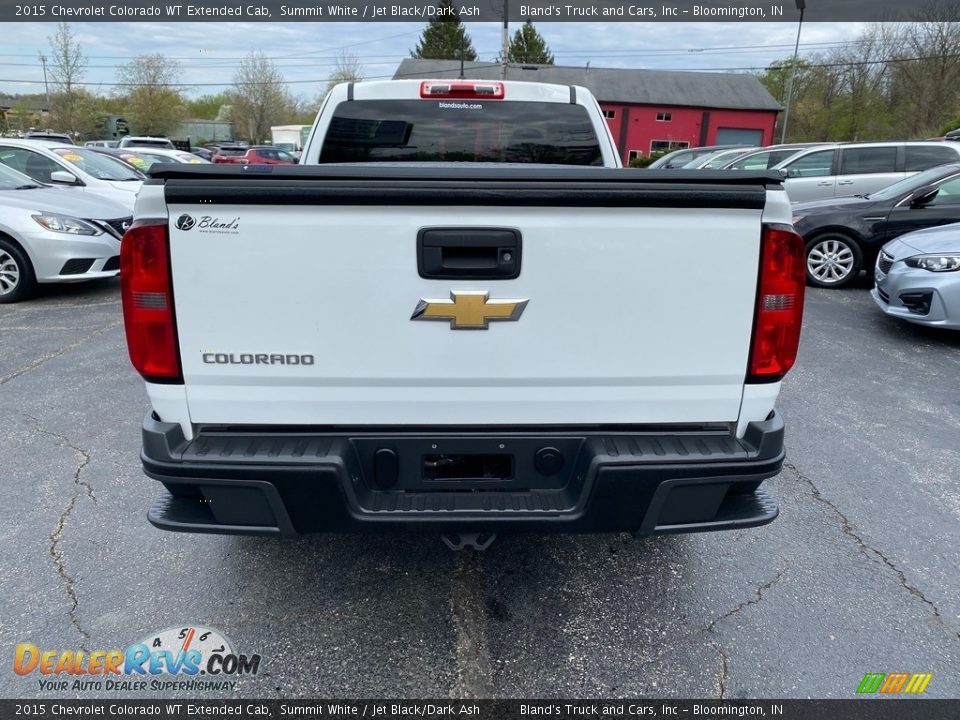 2015 Chevrolet Colorado WT Extended Cab Summit White / Jet Black/Dark Ash Photo #7