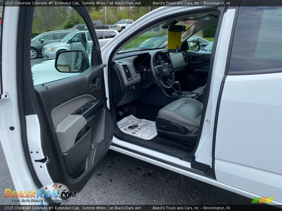 2015 Chevrolet Colorado WT Extended Cab Summit White / Jet Black/Dark Ash Photo #10