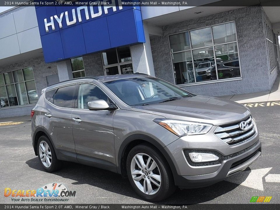 2014 Hyundai Santa Fe Sport 2.0T AWD Mineral Gray / Black Photo #1