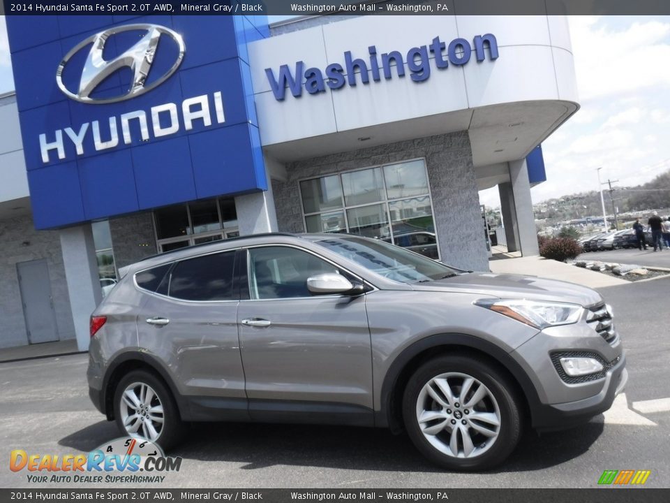 2014 Hyundai Santa Fe Sport 2.0T AWD Mineral Gray / Black Photo #2