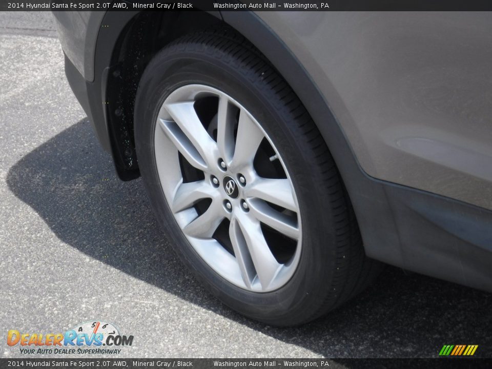 2014 Hyundai Santa Fe Sport 2.0T AWD Mineral Gray / Black Photo #3
