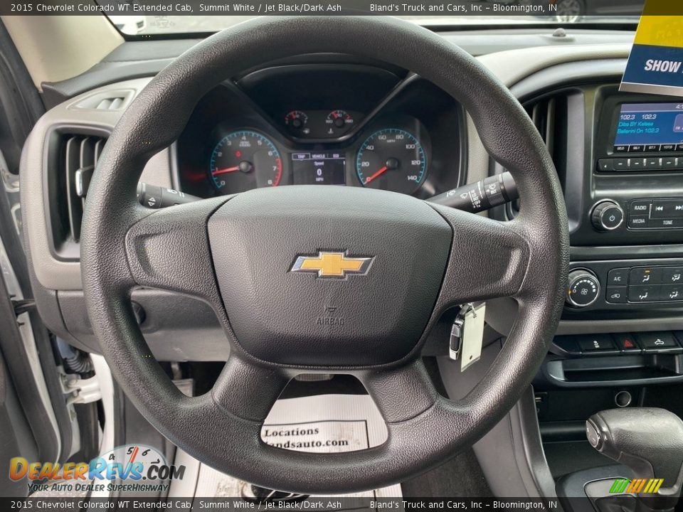 2015 Chevrolet Colorado WT Extended Cab Steering Wheel Photo #14