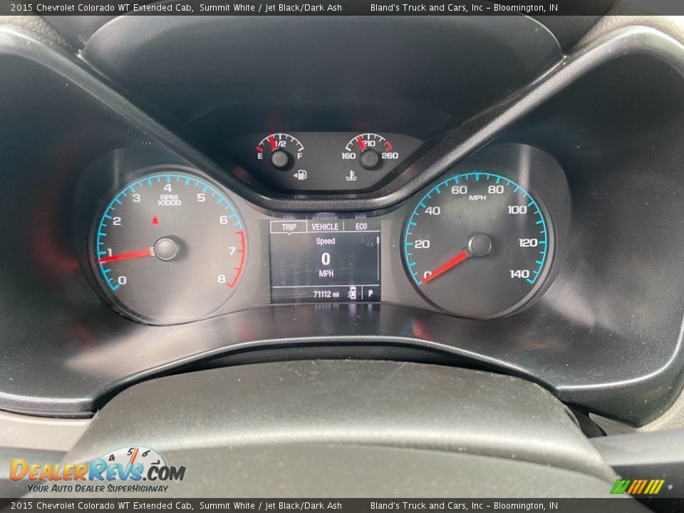 2015 Chevrolet Colorado WT Extended Cab Gauges Photo #15