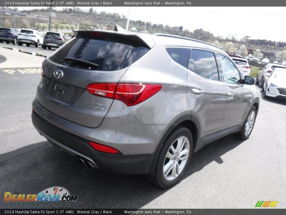 2014 Hyundai Santa Fe Sport 2.0T AWD Mineral Gray / Black Photo #9