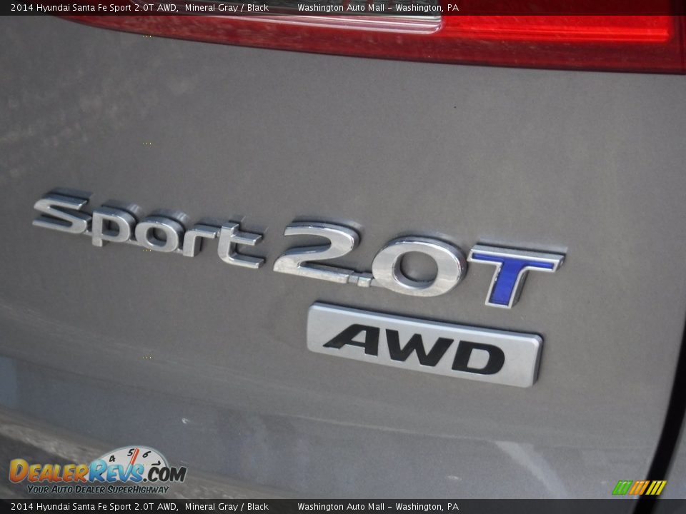 2014 Hyundai Santa Fe Sport 2.0T AWD Mineral Gray / Black Photo #10