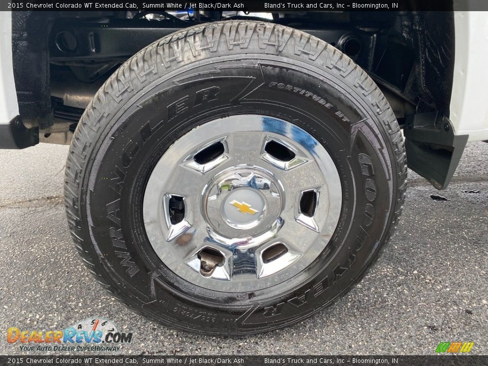 2015 Chevrolet Colorado WT Extended Cab Summit White / Jet Black/Dark Ash Photo #31