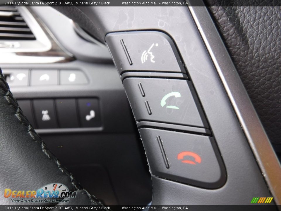 2014 Hyundai Santa Fe Sport 2.0T AWD Mineral Gray / Black Photo #23
