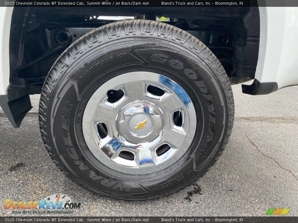 2015 Chevrolet Colorado WT Extended Cab Summit White / Jet Black/Dark Ash Photo #32