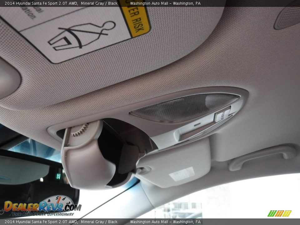 2014 Hyundai Santa Fe Sport 2.0T AWD Mineral Gray / Black Photo #25