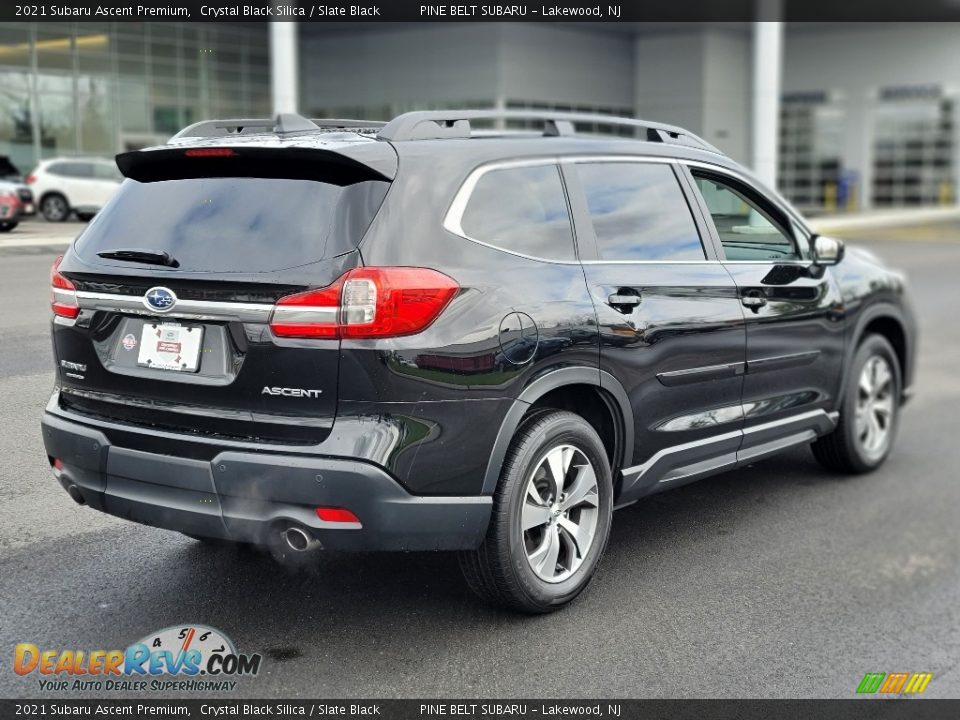 2021 Subaru Ascent Premium Crystal Black Silica / Slate Black Photo #20