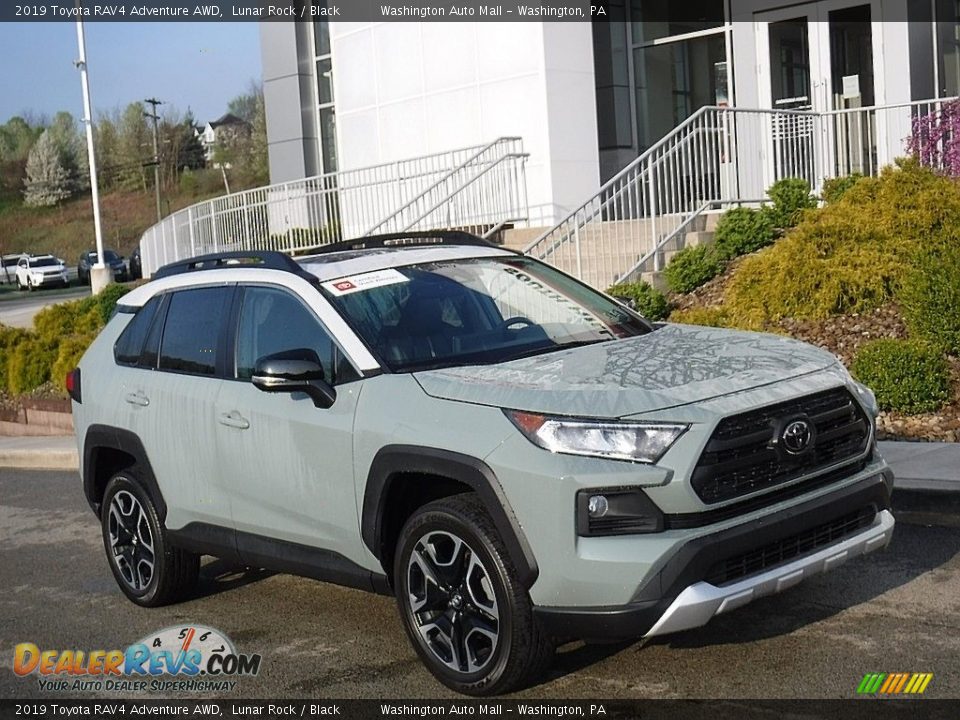 2019 Toyota RAV4 Adventure AWD Lunar Rock / Black Photo #1