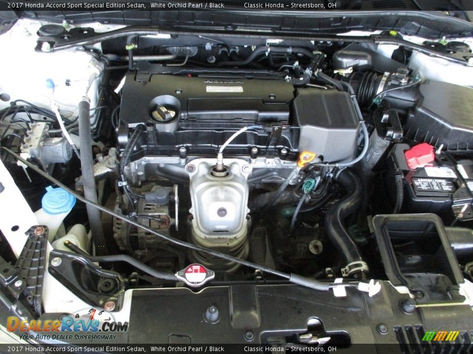 2017 Honda Accord Sport Special Edition Sedan White Orchid Pearl / Black Photo #13