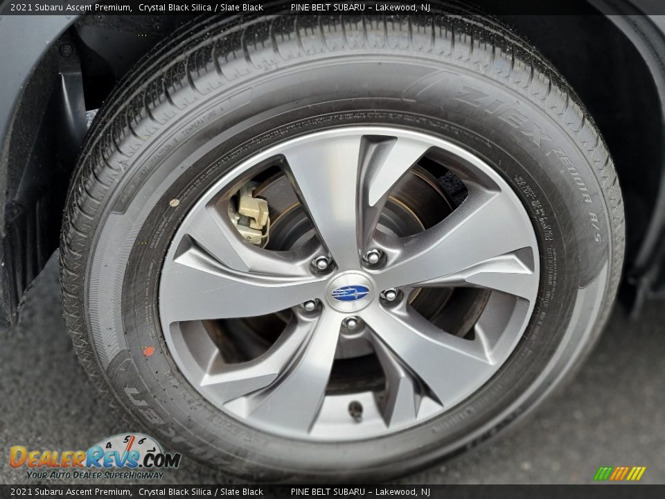 2021 Subaru Ascent Premium Crystal Black Silica / Slate Black Photo #29