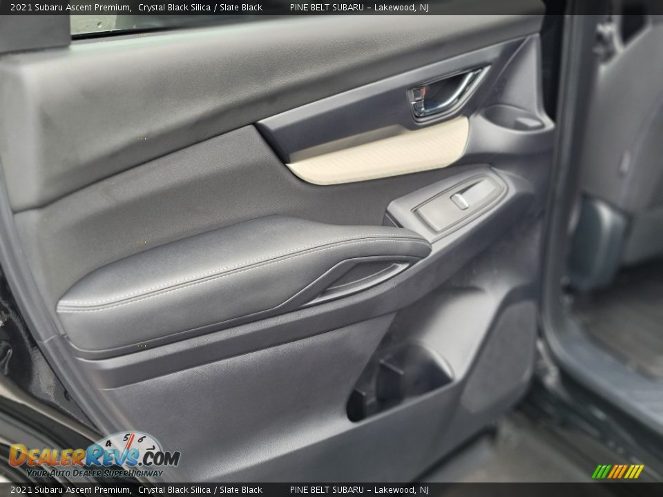 2021 Subaru Ascent Premium Crystal Black Silica / Slate Black Photo #33