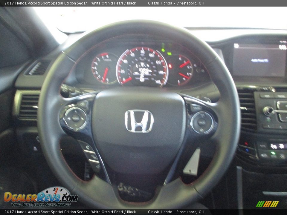 2017 Honda Accord Sport Special Edition Sedan White Orchid Pearl / Black Photo #29