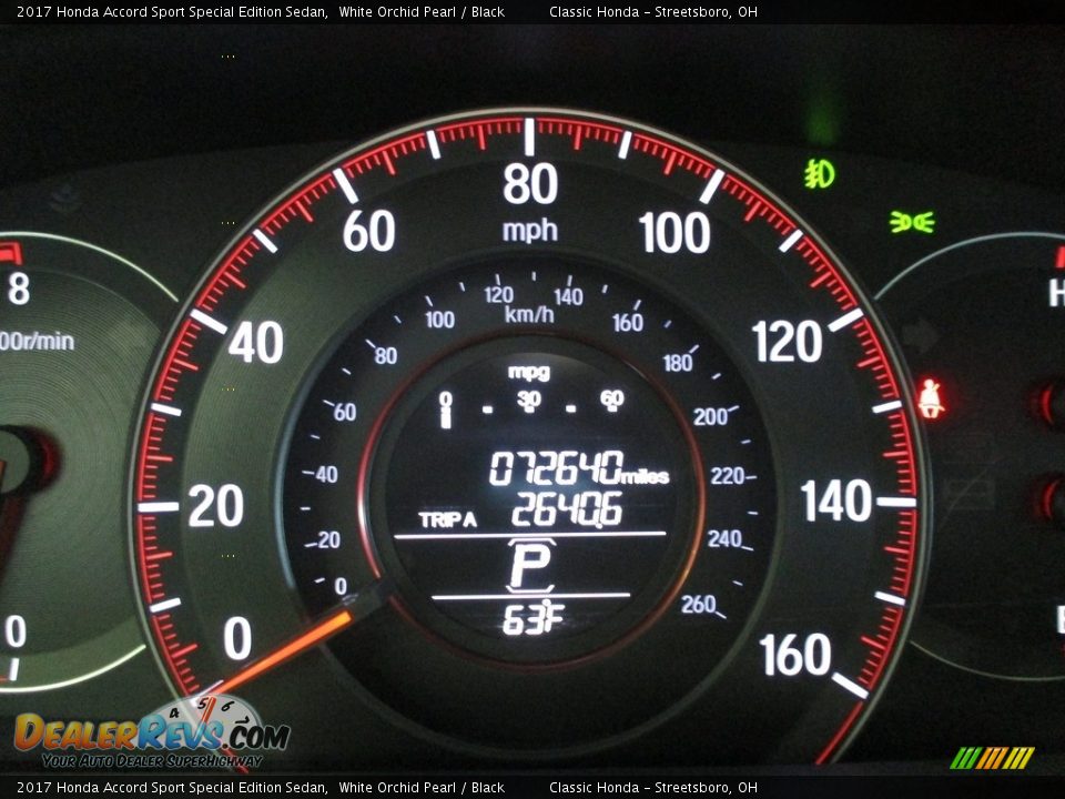 2017 Honda Accord Sport Special Edition Sedan White Orchid Pearl / Black Photo #31