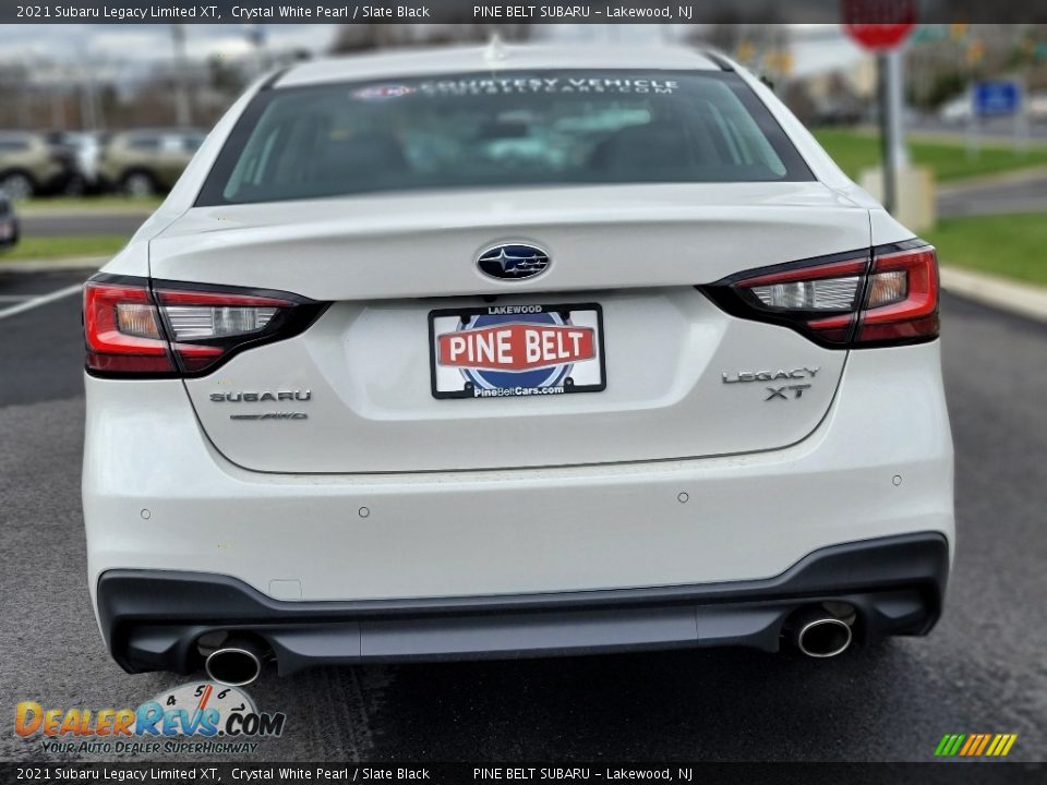 2021 Subaru Legacy Limited XT Crystal White Pearl / Slate Black Photo #5