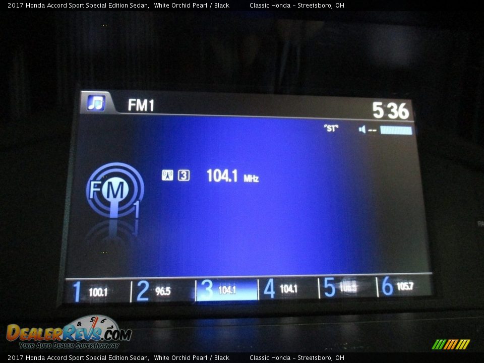 2017 Honda Accord Sport Special Edition Sedan White Orchid Pearl / Black Photo #35