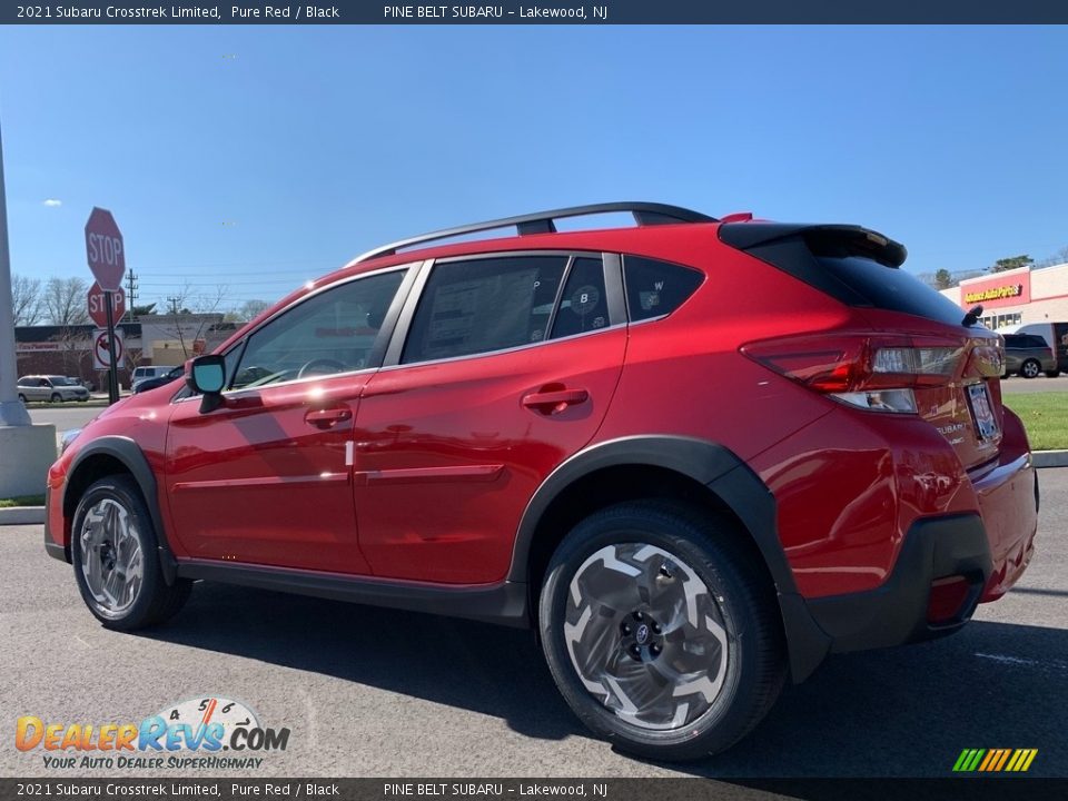 2021 Subaru Crosstrek Limited Pure Red / Black Photo #6