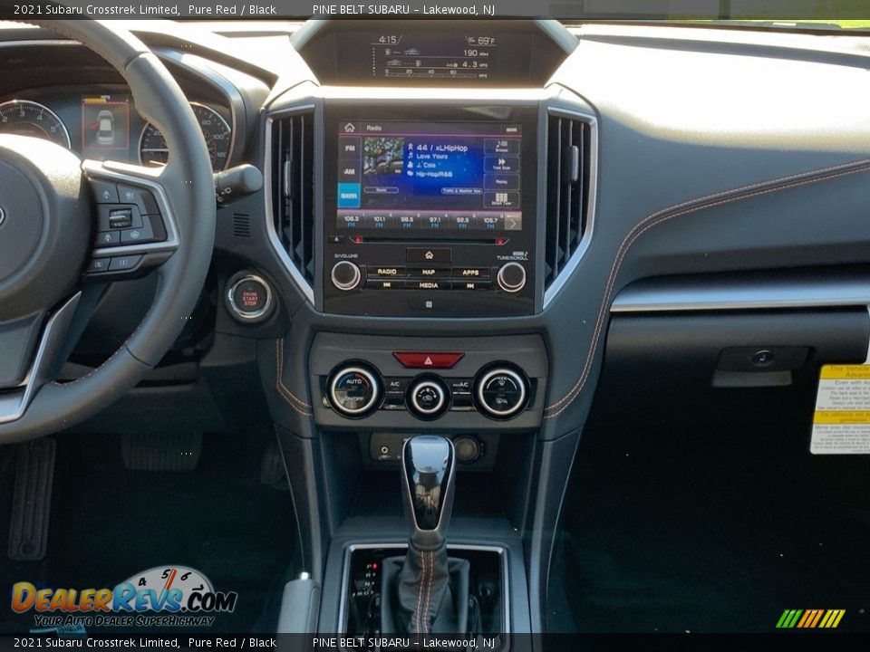 2021 Subaru Crosstrek Limited Pure Red / Black Photo #10