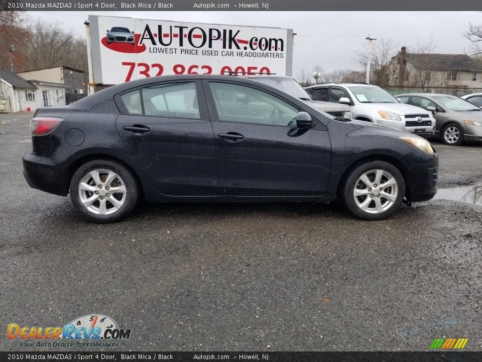 2010 Mazda MAZDA3 i Sport 4 Door Black Mica / Black Photo #2