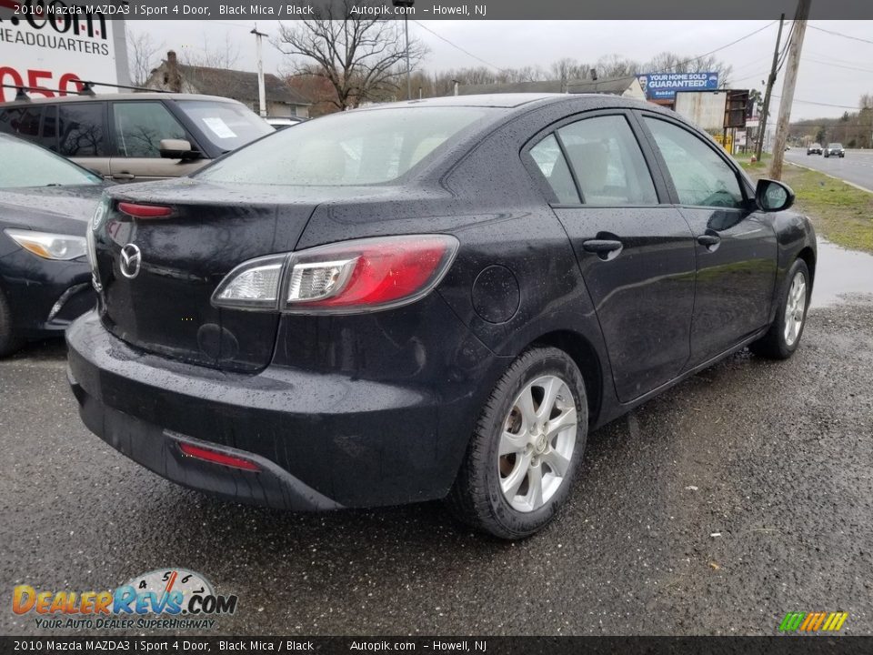 2010 Mazda MAZDA3 i Sport 4 Door Black Mica / Black Photo #3