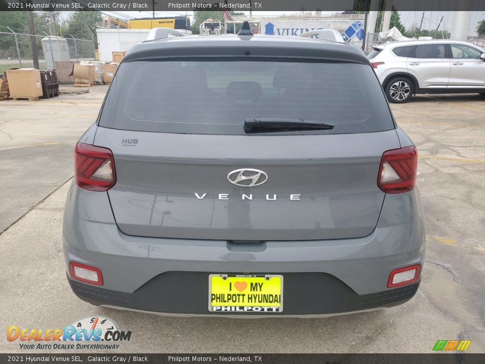 2021 Hyundai Venue SEL Galactic Gray / Black Photo #8