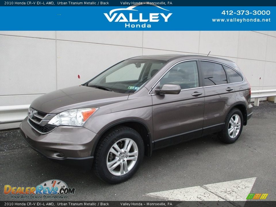 2010 Honda CR-V EX-L AWD Urban Titanium Metallic / Black Photo #1