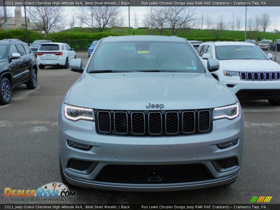 2021 Jeep Grand Cherokee High Altitude 4x4 Billet Silver Metallic / Black Photo #2