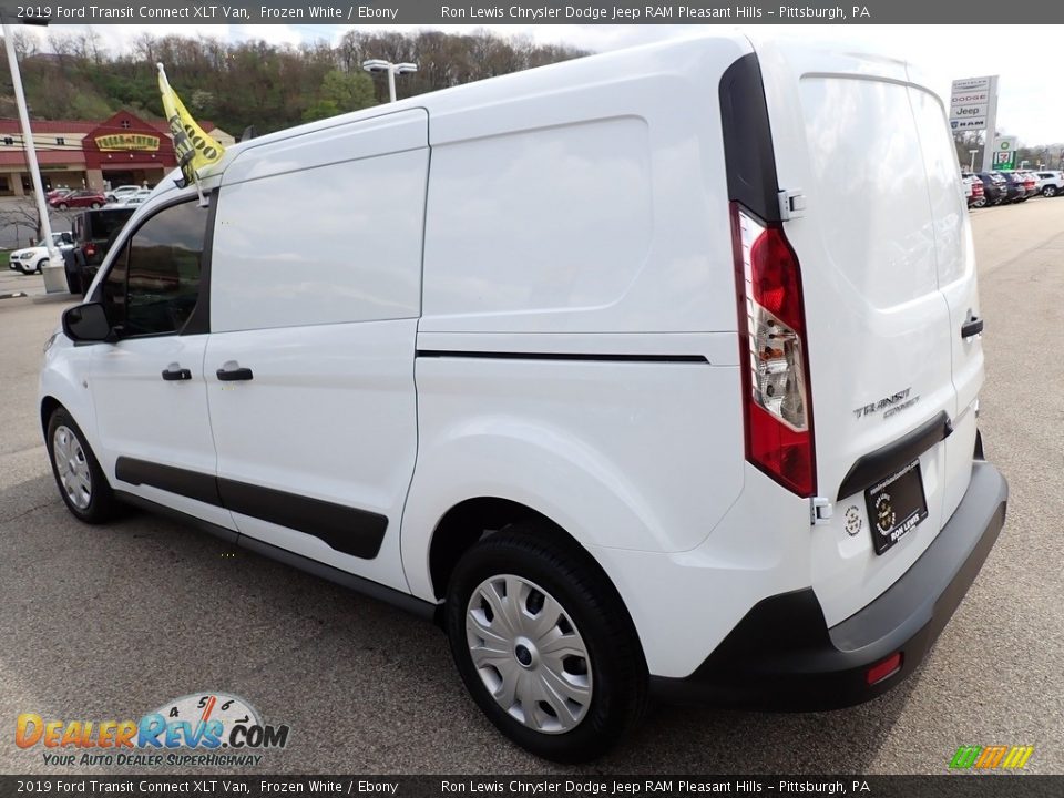 2019 Ford Transit Connect XLT Van Frozen White / Ebony Photo #3