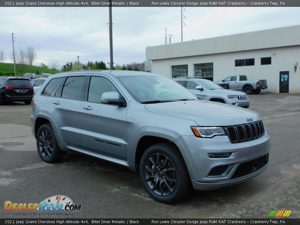 2021 Jeep Grand Cherokee High Altitude 4x4 Billet Silver Metallic / Black Photo #3