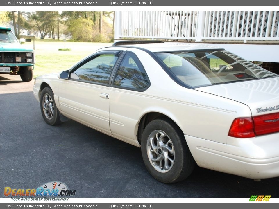 White Opalescent 1996 Ford Thunderbird LX Photo #4